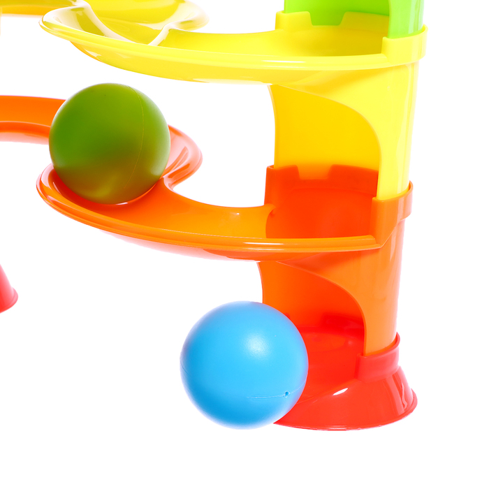 Развивающяя игрушка «Башня шариков», 10 элементов - фото 1906598445