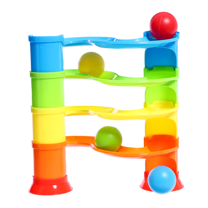 Развивающяя игрушка «Башня шариков», 10 элементов