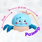 Заводная игрушка «Медуза», водоплавающая, цвета МИКС - Фото 2
