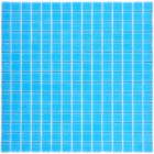 Мозаика стеклянная Bonaparte  Simple Blue, на бумаге, 327x327x4 мм - фото 301411790