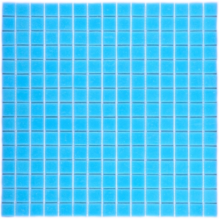 Мозаика стеклянная Bonaparte  Simple Blue, на бумаге, 327x327x4 мм - Фото 1