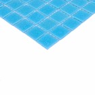 Мозаика стеклянная Bonaparte  Simple Blue, на бумаге, 327x327x4 мм - Фото 2