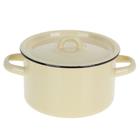 Кастрюля эмалированная, 1.5 л, d=15 см, цилиндрическая, цвет МИКС - Фото 5