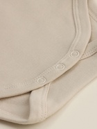 Боди детское 2 шт SL HOME рост 86-92 см, цв. бежевый/кофейный - фото 809606627