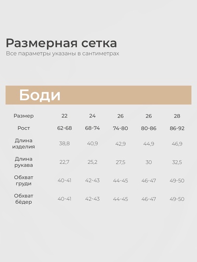 Набор боди SL HOME, рост 62-68 см, цвет бежевый, оливковый