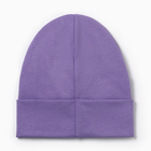 Шапка для девочки "Bunny", цвет сиреневый, размер 54-58 - фото 23686492