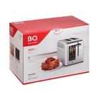 Тостер BQ T2002, 950 Вт, 9 режимов прожарки, 2 тоста, разморозка, серебристый - фото 9044703