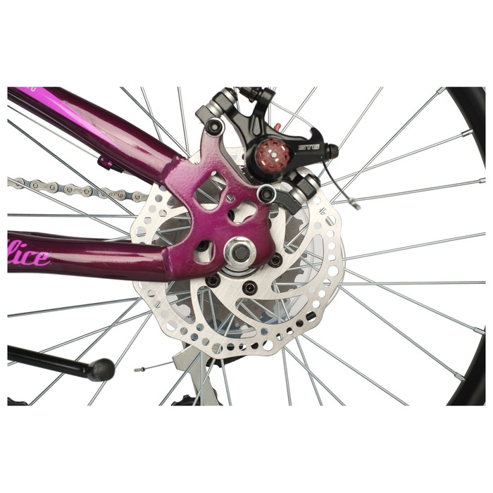 Велосипед 20" Novatrack ALICE, цвет пурпурный
