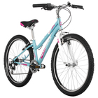 Велосипед 24" Novatrack JENNY, цвет голубой - Фото 2