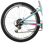 Велосипед 24" Novatrack JENNY, цвет голубой - Фото 4