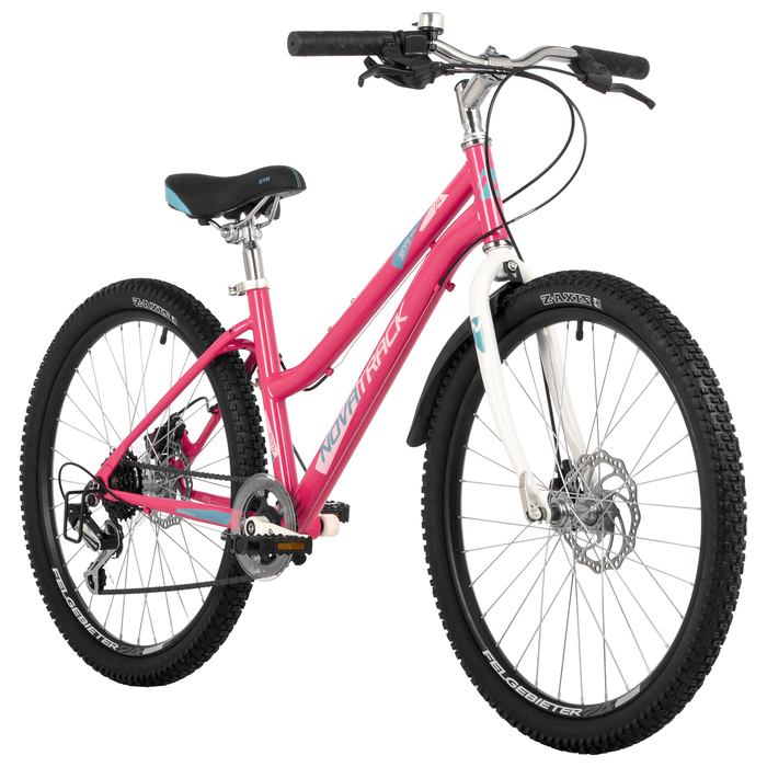 Велосипед 24" Novatrack JENNY, цвет розовый
