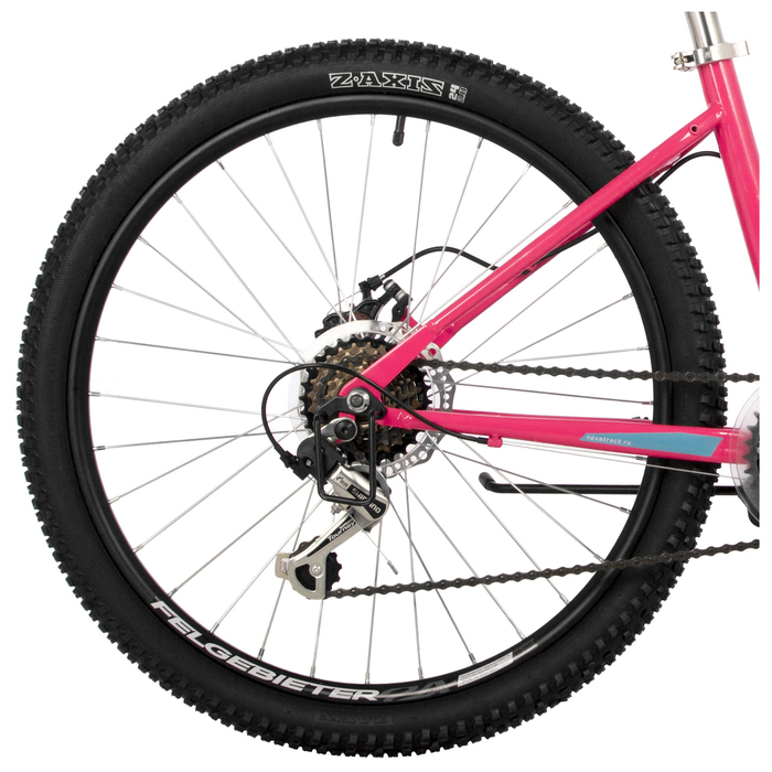 Велосипед 24" Novatrack JENNY, цвет розовый