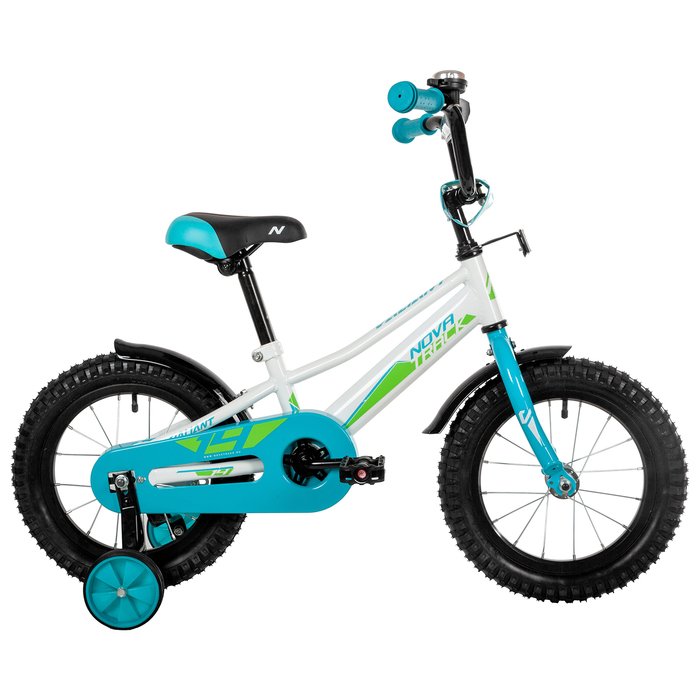

Велосипед 14" Novatrack VALIANT, цвет белый