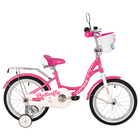 Велосипед 16" Novatrack BUTTERFLY, цвет розовый - фото 321079781