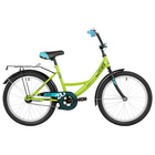 Велосипед 20" Novatrack VECTOR, цвет лаймовый - фото 11989755
