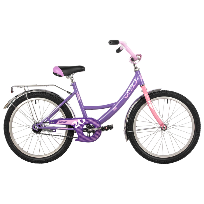Велосипед 20&quot; Novatrack VECTOR, цвет фиолетовый