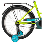 Велосипед 20" Novatrack VECTOR, цвет лаймовый - Фото 3
