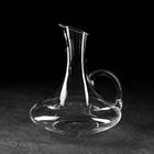 УЦЕНКА Декантер стеклянный с ручкой «Мэрло», 1,9 л - Фото 1