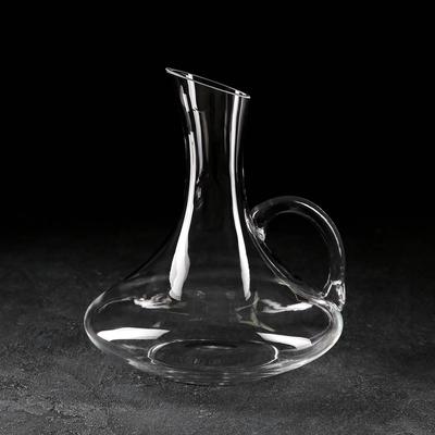 УЦЕНКА Декантер стеклянный с ручкой «Мэрло», 1,9 л