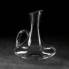 УЦЕНКА Декантер стеклянный с ручкой «Мэрло», 1,9 л - Фото 2