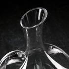 УЦЕНКА Декантер стеклянный с ручкой «Мэрло», 1,9 л - Фото 3