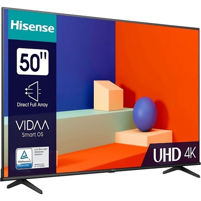 Телевизор LED Hisense 50" 50A6K черный 4K Ultra HD 60Hz DVB-T DVB-T2 DVB-C DVB-S DVB-S2 USB   102953 - фото 51545038