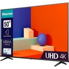 Телевизор LED Hisense 50" 50A6K черный 4K Ultra HD 60Hz DVB-T DVB-T2 DVB-C DVB-S DVB-S2 USB   102953 - Фото 3
