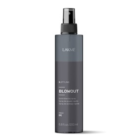 Спрей для быстрой сушки и термозащиты волос Lakme K.Styling Blowout, двухфазный, 200 мл