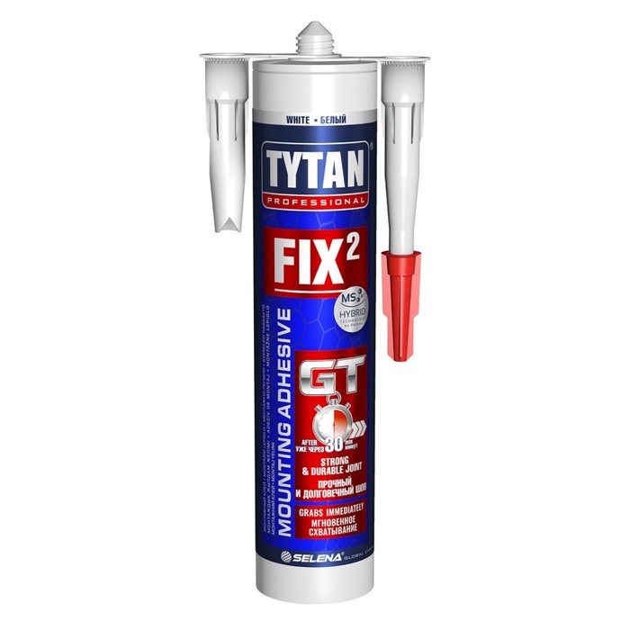 Жидкие гвозди TYTAN Fix2 GT, сверхсильные, гибридные, 290 мл - Фото 1
