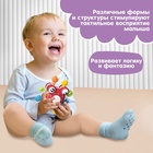 Развивающая, сенсорная игрушка Крошка Я «Крабик», красная - Фото 4