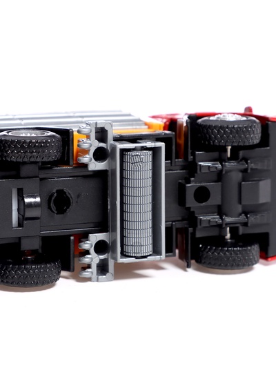 Грузовик металлический «КАМАЗ. Мусоровоз», 1:54, инерционный