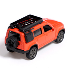 Машина металлическая «Ситикар», инерционная, 1:32, открываются двери, звуковые и световые эффекты, цвет оранжевый - Фото 3