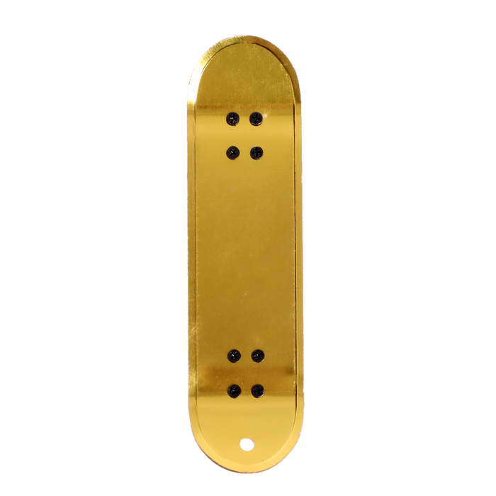Фингерборд металлический «Золотой трюк», 2 комплекта колёс, ключ, цвет МИКС - фото 1887453681