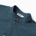 Комплект для мальчика (рубашка, шорты) MINAKU, цвет синий, рост 146 см - Фото 6