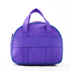 Чемодан на молнии, дорожная сумка, набор 2 в 1, цвет фиолетовый - Фото 11