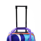 Чемодан на молнии, дорожная сумка, набор 2 в 1, цвет фиолетовый - Фото 4