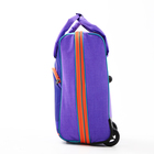 Чемодан на молнии, дорожная сумка, набор 2 в 1, цвет фиолетовый - Фото 5