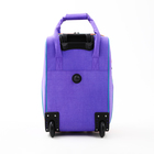 Чемодан на молнии, дорожная сумка, набор 2 в 1, цвет фиолетовый - Фото 7