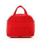 Чемодан на молнии, дорожная сумка, набор 2 в 1, цвет красный - Фото 11