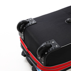 Чемодан на молнии, дорожная сумка, набор 2 в 1, цвет чёрный/красный - Фото 8