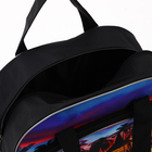Чемодан на молнии, дорожная сумка, набор 2 в 1, цвет чёрный/разноцветный - Фото 12