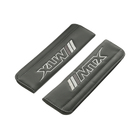 Накладка на ремень безопасности МАТЕХ МТХ LINE, 2 шт, 24 х 7 х 1,5 см, серый - фото 23738565