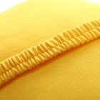 Подушка на подголовник МАТЕХ SMILE LINE, Подмигивание, 30 х 30 х 10 см, желтый - Фото 6