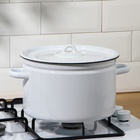 Кастрюля, 7 л, эмалированная сталь, МИКС - Фото 5