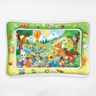 УЦЕНКА Акваковрик надувной развивающий водный коврик «Веселые Зверята», 80×50 см, Крошка Я - Фото 1