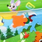 УЦЕНКА Акваковрик надувной развивающий водный коврик «Веселые Зверята», 80×50 см, Крошка Я - Фото 3
