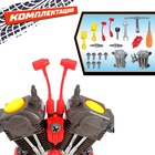 Конструктор «Двигатель внутреннего сгорания», свет, звук - Фото 3