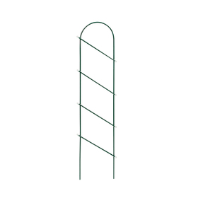 Шпалера, 140 × 30 × 1 см, металл, зелёная, «Линия»