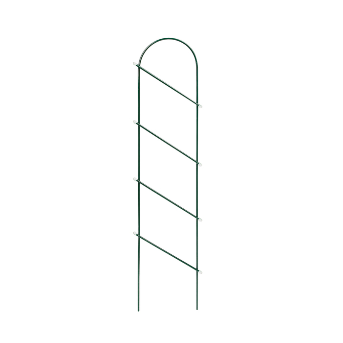 Шпалера, 140 × 30 × 1 см, металл, зелёная, «Линия» - фото 1885973005