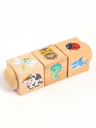 Кубики деревянные «Живая природа», на оси, 3 кубика - Фото 6